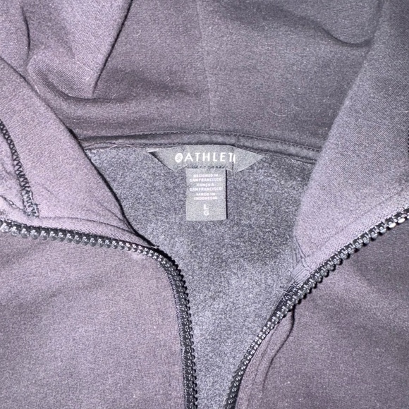 Athleta forever fleece half zip hoodie - Picture 4 of 4